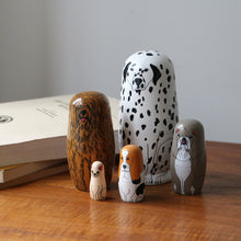 画像をギャラリービューアに読み込む, 犬のマトリョーシカ Partners(パートナーズ)