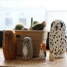 画像をギャラリービューアに読み込む, 犬のマトリョーシカ Partners(パートナーズ)