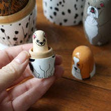 画像をギャラリービューアに読み込む, 犬のマトリョーシカ Partners(パートナーズ)