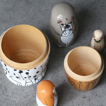 画像をギャラリービューアに読み込む, 犬のマトリョーシカ Partners(パートナーズ)