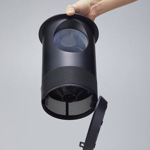 アウトドアでも使えるバッテリー充電式のポータブル蚊取捕虫器 AIC-30B