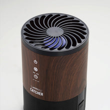 画像をギャラリービューアに読み込む, 落ち着いた木目柄のLED蚊取り捕虫器 AIC-40M