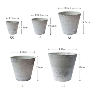 自然環境に近い状態を表現できるプランター ART STONE(アートストーン)