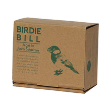 画像をギャラリービューアに読み込む, リアルな文鳥のオブジェBIRDIE BILL JAVA SPARROW(バーディ ビル ジャバ スパロー)