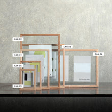 画像をギャラリービューアに読み込む, 余白が写真を引き立たせる A5サイズのフレーム CAN-01