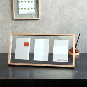 余白が写真を引き立たせる 横長サイズのフレーム CAN-04