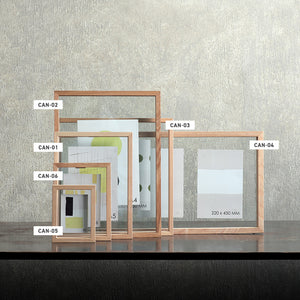 余白が写真を引き立たせる 横長サイズのフレーム CAN-04