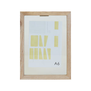 余白が写真を引き立たせる A6サイズのフレーム CAN-06