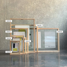 画像をギャラリービューアに読み込む, 余白が写真を引き立たせる 正方形のフレーム CAN-07
