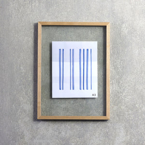 余白が写真を引き立たせる A3サイズのフレーム CAN-08