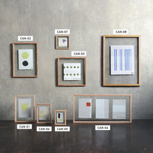 画像をギャラリービューアに読み込む, 余白が写真を引き立たせる A7サイズのフレーム CAN-05