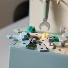 画像をギャラリービューアに読み込む, クルクル、トントン、ネジネジ 想像力を養う体験玩具 CRAFT TOOLBOX(クラフト ツールボックス)