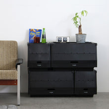 画像をギャラリービューアに読み込む, 【前扉パーツ】組み合わせて自分好みの棚を作ることができる Door For Shelf Container(ドアー フォー シェルフコンテナー)