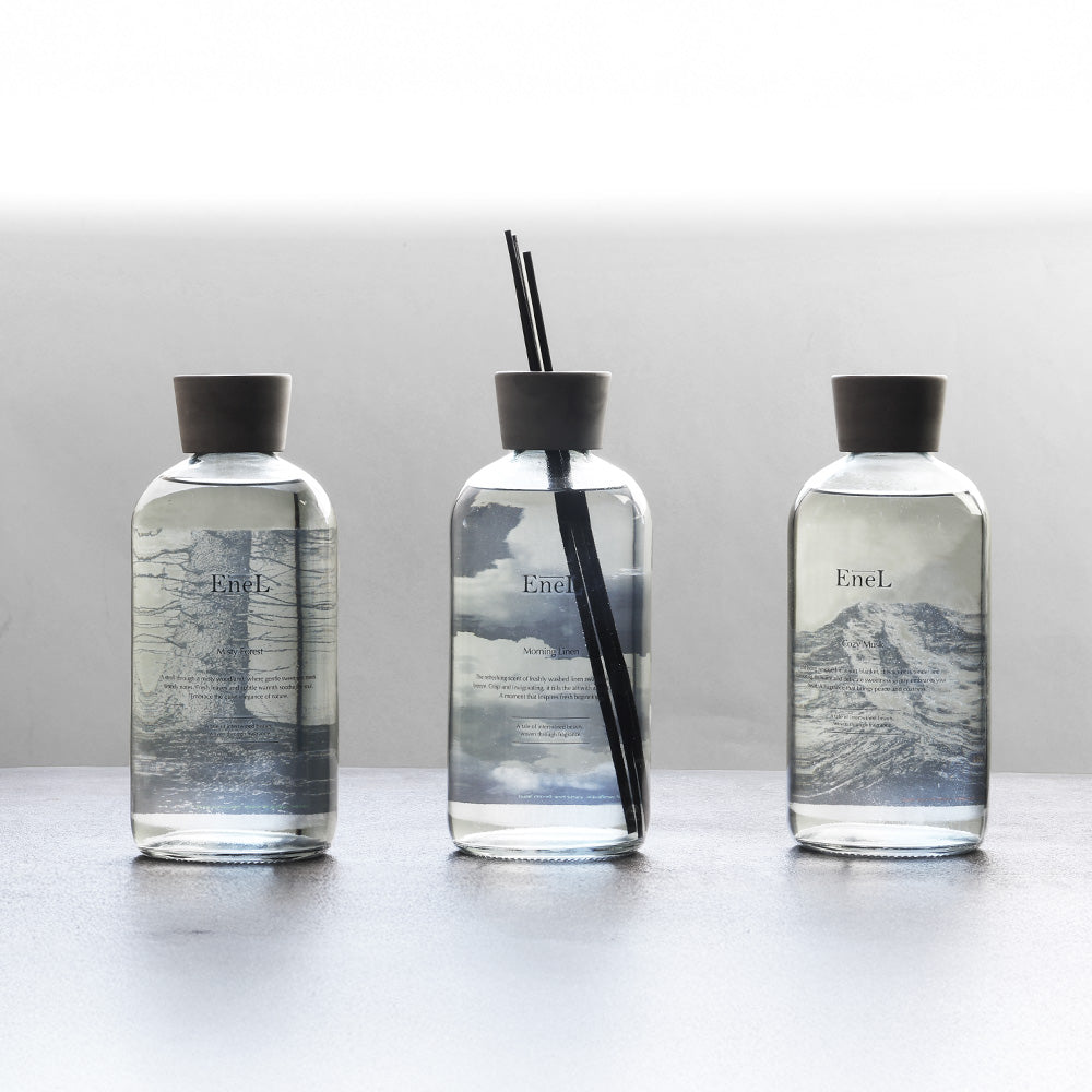 香りが持つ世界が映り込む 大容量のディフューザー Enel(エネル)
