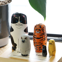 画像をギャラリービューアに読み込む, 猫のマトリョーシカ Feline 5(フィーラインファイブ)