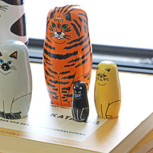 画像をギャラリービューアに読み込む, 猫のマトリョーシカ Feline 5(フィーラインファイブ)