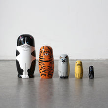 画像をギャラリービューアに読み込む, 猫のマトリョーシカ Feline 5(フィーラインファイブ)