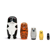 画像をギャラリービューアに読み込む, 猫のマトリョーシカ Feline 5(フィーラインファイブ)