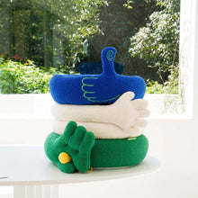 画像をギャラリービューアに読み込む, ユニークなジェスチャーデザインのふわふわ猫用ベッド FINGERS PET BEDS