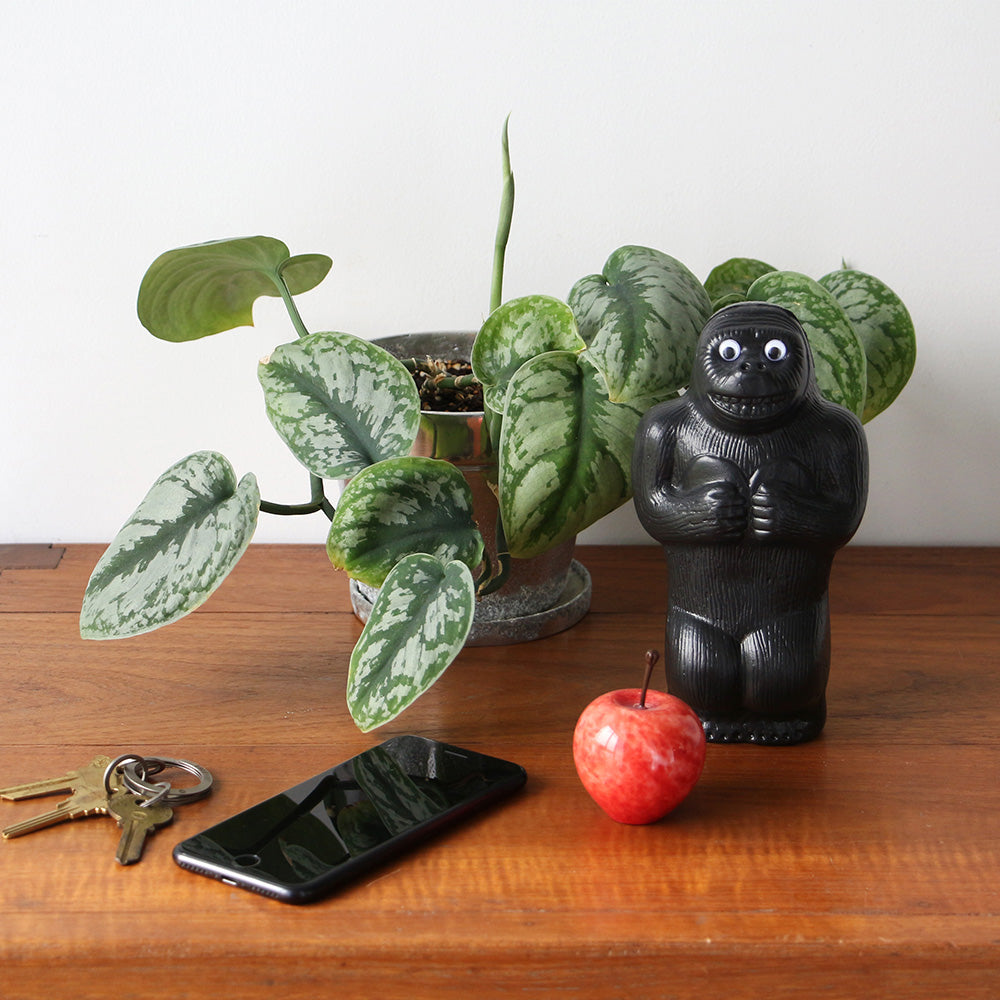 絶妙な表情がかわいいゴリラの貯金箱 Gorilla Bank（ゴリラ