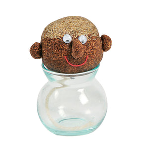 頭から髪の毛のように芝生が生える栽培キット hair LABO(ヘアラボ)