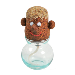 頭から髪の毛のように芝生が生える栽培キット hair LABO(ヘアラボ)