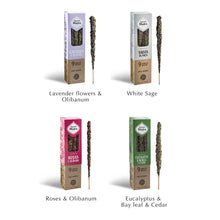 画像をギャラリービューアに読み込む, 廃棄されるフルーツの再生廃材と特別に選ばれたハーブ、花びら、葉っぱをブレンドし、環境に優しいエコフレンドリーなお香 INCENSE HERBS 9本入り /Sagrada Madre(サグラダマドレ)