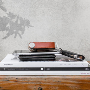 使うほどに美しさを楽しめる牛革のキーケース Key Organiser Leather(キーオーガナイザー レザー)