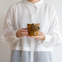 画像をギャラリービューアに読み込む, 職人の手によるハンドペイントが動物たちの息遣いを感じさせる LIFE LIKE MUG(ライフライク マグ)