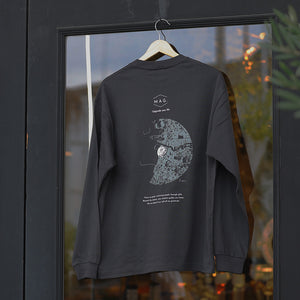 【MAG.オリジナル】ロングスリーブTシャツ CIRCLE MAP