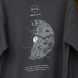 【MAG.オリジナル】ロングスリーブTシャツ CIRCLE MAP