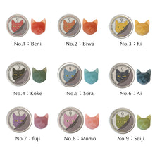 画像をギャラリービューアに読み込む, 数秘で選べる猫型美容石鹸 ネコ缶SOAP