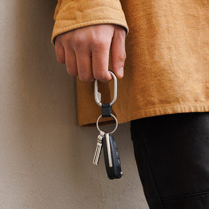 軽量でスマート、スリムにデザインされたカラビナ Orbitkey Clip Mini(オービットキー・クリップ ミニ)