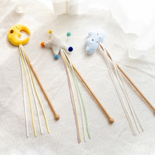 画像をギャラリービューアに読み込む, 猫を誘惑する星空の猫じゃらし STARRY SKY CAT PLAYING ROD