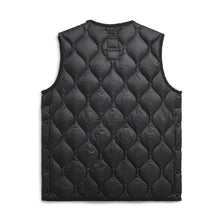 画像をギャラリービューアに読み込む, 柔らかい生地を使用した着心地◎のミリタリーダウン TAION ミリタリー クルーネック ダウンベスト-ソフトシェル(TAION-004ALSBML-1)