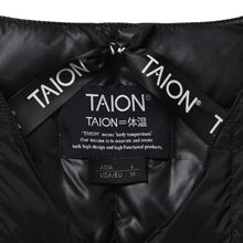 画像をギャラリービューアに読み込む, 軽くて暖かく着回しやすいシンプルなデザイン TAION ベーシック クルーネックボタン インナーダウンジャケット(TAION-104)