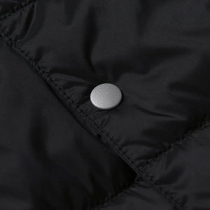 軽くて暖かく着回しやすいシンプルなデザイン TAION ベーシック クルーネックボタン インナーダウンジャケット(TAION-104)