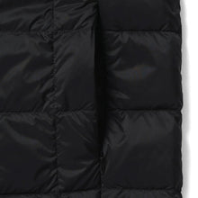 画像をギャラリービューアに読み込む, 軽くて暖かく着回しやすいシンプルなデザイン TAION ベーシック クルーネックボタン インナーダウンジャケット(TAION-104)