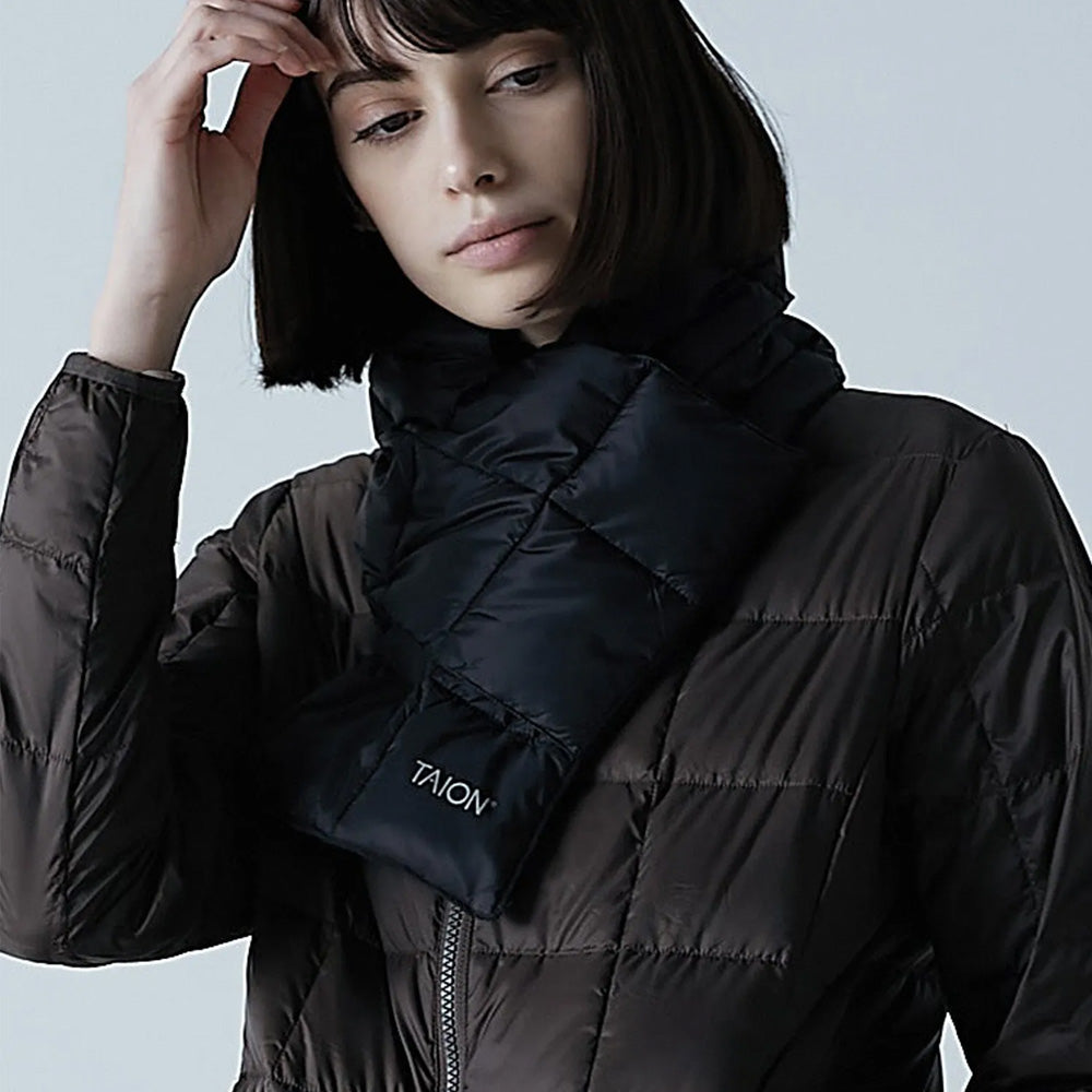 毎年完売必至の定番ダウンマフラー TAION ベーシック ダウンマフラー(TAION-201A)