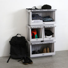 画像をギャラリービューアに読み込む, 【本体パーツ】組み合わせて自分好みの棚を作ることができる THOR Stacking Shelf Container(ソー スタッキング シェルフコンテナー)