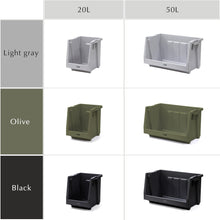 画像をギャラリービューアに読み込む, 【本体パーツ】組み合わせて自分好みの棚を作ることができる THOR Stacking Shelf Container(ソー スタッキング シェルフコンテナー)