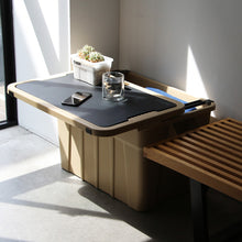 画像をギャラリービューアに読み込む, THORをテーブルとして使用したまま中の物を出し入れできる THOR To-Rail(ソー トゥーレイル)