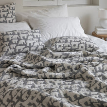 画像をギャラリービューアに読み込む, 通気性が良く肌触りがいいブランケット WARMGREY TAILのCOTTON MODAL BLANKET