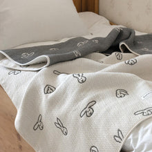 画像をギャラリービューアに読み込む, 通気性が良く肌触りがいいブランケット WARMGREY TAILのCOTTON MODAL BLANKET
