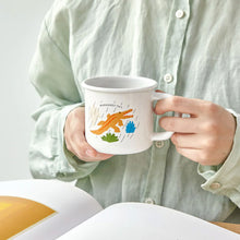 画像をギャラリービューアに読み込む, どんな場面でも使える琺瑯製マグカップ WARMGREY TAIL の ENAMEL MUG CUP(エナメル マグカップ)