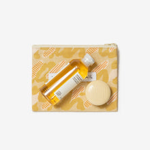 画像をギャラリービューアに読み込む, フラットな形状で使えば使うほど馴染むリネン素材のポーチ WARMGREY TAIL の FLAT POUCH