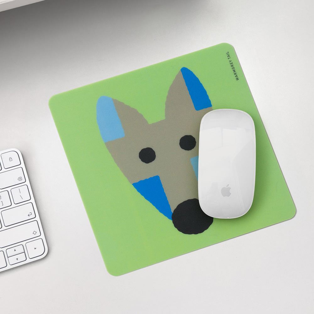 GREY FOXのマウスパッド WARMGREY TAIL のGREY FOX MOUSE PAD