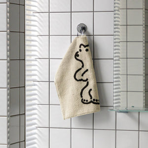耐久性に優れ 毛羽立ちも少ない WARMGREY TAIL の HAND TOWEL(ハンドタオル)