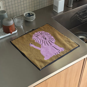 耐久性に優れ 毛羽立ちも少ない WARMGREY TAIL の HAND TOWEL(ハンドタオル)