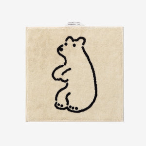 耐久性に優れ 毛羽立ちも少ない WARMGREY TAIL の HAND TOWEL(ハンドタオル)